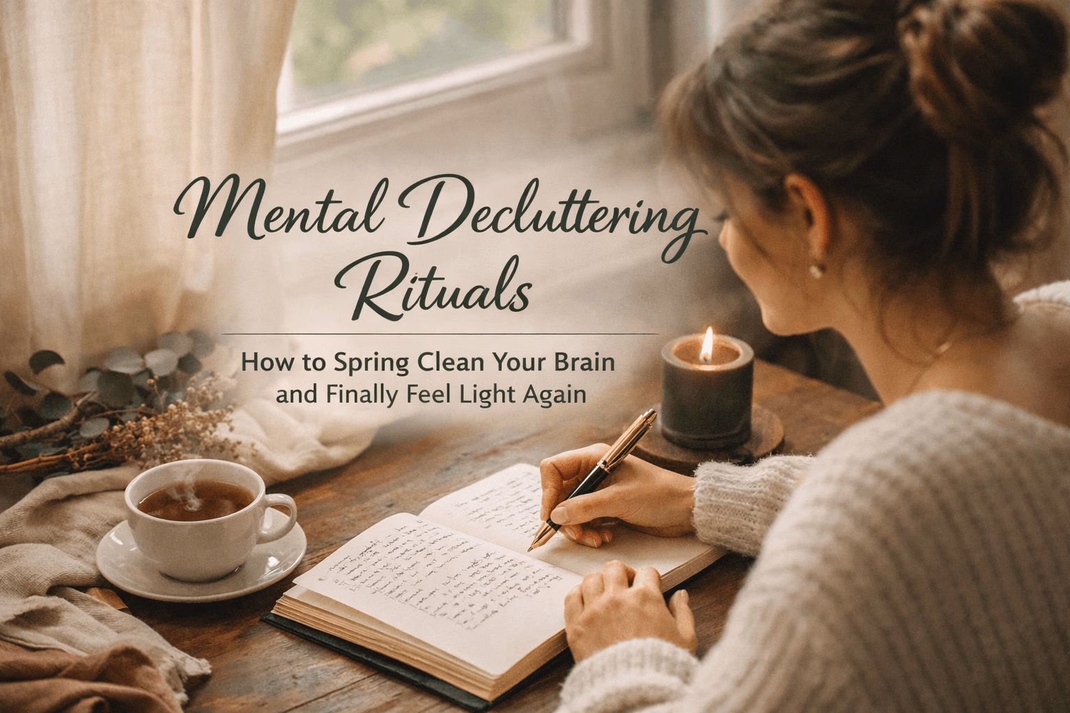 Mental Decluttering Rituals: How to Spring Clean Your Brain (And Finally Feel Light Again)